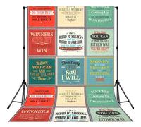 Sayings Photography Backdrop, Soft Background With Rod Pocket For Studio, Newborn Photos, Weddings & Video Backdrops - 5x7ft