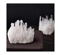 SAYOBO 1pc 100-150g White Crystal Primitive Stone
