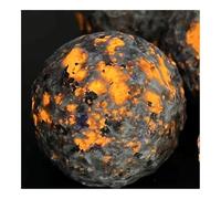 SAYOBO 1pc 5cm Crystal Stone Ball Crystals Flame Stones