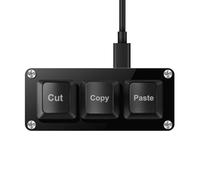 SAYODEVICE Copy Paste Mini Shortcut Key Office Work Macros Keypad OSU Rhythm Games Keypad Gaming USB Wired Keyboard Hot-swappable Mechanical Keyboard