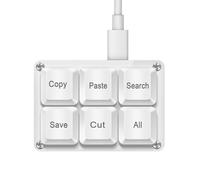SAYODEVICE Copy Paste Mini Shortcut Key Office Work Macros Keypad OSU Rhythm Games Keypad Gaming USB Wired Keyboard Hot-swappable Mechanical Keyboard