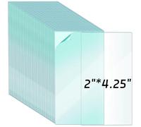 Saysurey 200 Pcs 2" x 4.25” Transparent Welding Lens 0.04" Thick Welding Cap Hood Clear Lenses Replacement Transparent Universal Helmet Accessories Top Protection for Protecting Eyes