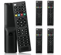 Saysurey 5 Pack TV Remote Universal Replacement Compatible with All Smart TV LED LCD HDTV 3D Series for Motel Hotel Nursing Home