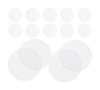 SAYTAK Canvas Sheets 20 Pcs Plastic Canvas Sheets Cross Stitch Grid Board Screen Reusable Mesh Stencils Embroidery Sewing