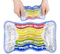 Sayudar Autism Sensory Squeeze Toys, Attention Coloured Tactile Fidget Toys, Rainbow Toddler Toys, Autism Toys Equipment, Squeeze Tactile Feelings Toys for Special Needs with Adhd Anxiety Autistic