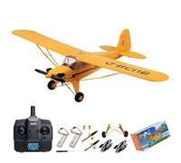 SAYZON 5CH RC Plane J3-CUB 3D/6G Remote Control Airplane for Adults Beginners 2.4Ghz Brushless Stunt RC Aircraft with Replaceable Parts