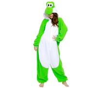 SAZAC character fleece costume Super mario Bros. Yoshi M size Polyester BAN-229