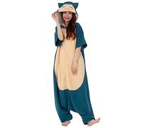 SAZAC Kigurumi - Pokemon - Snorlax - Summer Onesie Jumpsuit Halloween Costume (One Size)