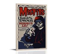 SAZOFJ Legacy of Brutality-the MisfitsPoster for Bedroom Aesthetic Canvas Wall Art Living Room Painting Picture Print Modern Family Decor Artist Bathroom LandscapeFrame-style24x36inch(60x90cm)