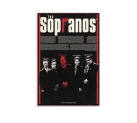 SAZOFJ The SopranosPoster for Bedroom Aesthetic Canvas Wall Art Living Room Painting Picture Print Modern Family Decor Artist Bathroom LandscapeUnframe-style20x30inch(50x75cm)