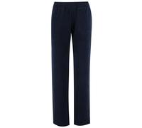 SB 00 EMB 00407I Trousers, female, MC2 Saint Barth, Straight Trousers, Blue, M, Trousers M