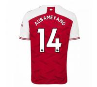 (SB) 2020-2021 Arsenal Adidas Home Football Shirt (Kids) (AUBAMEYANG 14)
