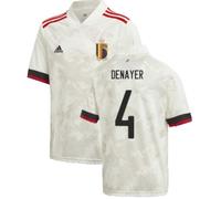 (SB) 2020-2021 Belgium Away Shirt (Kids) (DENAYER 4)
