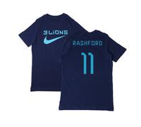 (SB) 2022-2023 England Three Lions Tee (Navy) - Kids (Rashford 11)