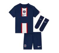 Paris Saint-Germain 2022/23 Home Younger Kids' Football Kit - Blue S
