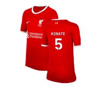 (SB) 2023-2024 Liverpool Home Shirt (Kids) (Konate 5)