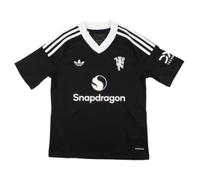 (SB) 2024-2025 Man Utd Third Goalkeeper Shirt (Black) - Kids
