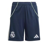adidas Real Madrid 2025/26 Away Shorts Junior - Blue - Kids 7-8Y