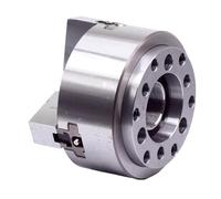 SB-210 10 12 inch Hollow Cutting Stationary Hydraulic Chuck Machining 3 Jaw Lathe Power Chuck