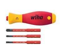 43449 Series 2831-03 Soft Finish Slim Vario Electric Screwdriver with Bit Holder Set, 4 Pieces