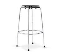 SB 38 Bar stool black lacquered Wilde+Spieth