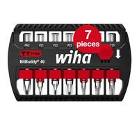 Wiha 42116 Bitbuddy Ty Bit Set, 7 Piece Wha42116