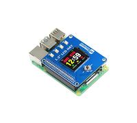 sb components 1.3inch LCD HAT for Raspberry Pi 4B/3B+/3B/2B/B Zero and Zero W, 1.3" LCD Display, 240x240 Resolution, 65K RGB Colours Expansion Display Module for Raspberry Pi
