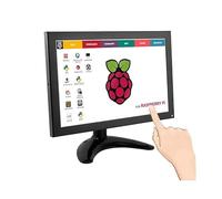 sb components 10.1 inch Portable Monitor 1024 * 800 IPS Capacitive Touch Monitor with Speaker & Stand, 10.1” Touch Screen Monitor for Raspberry Pi, PC/Laptop Gaming CCTV Monitor