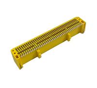 sb components BBC micro:bit Header 40P 90 Degree Angle SMT micro:bit Edge Connector - Yellow (Pack of 5 Pcs)