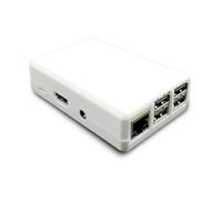 SB Components Closed Case for Raspberry Pi 3 B+, 3, 2B Protective Case Cover For Raspberry Pi - Great for XBMC users! (White)