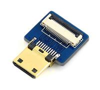 SB Components DIY Cable Adapter: Straight HDMI Ribbon to Build Custom Cables with Standard HDMI Type A Male Connector