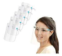 sb components Full Face Protective Shield Visor, Plastic Adjustable Transparent Face Visor Resistant to Prevent Saliva, Oil Fume, Spitting Anti-Fog Lens for Daily activities and Working (5)