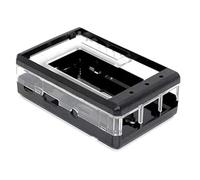 SB Components Premium Case for Raspberry Pi 3 B+, 3, 2B and 3.2" TFT LCD Protective Raspberry Pi & LCD Case Cover - Black