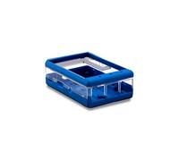 sb components Premium Case for Raspberry Pi 3 B+, 3, 2B and 3.2" TFT LCD Protective Raspberry Pi & LCD Case Cover - Blue