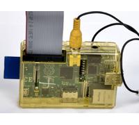 sb components Protective Case/Box/Enclosure Case for Model B, Raspberry Pi Raspberry Pi 4 and Raspberry Pi 3b+ (Yellow)