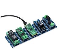 sb components Raspberry Pi Pico Board with 4 Channel Expander (Blue) Expansion board designed for Raspberry Pi Pico to expand and build powerful products