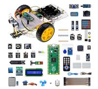 sb components Raspberry Pi Pico ELECROW Sensor Advanced Kit for Programming, Pi Pico Micropython 32 Projects Lessons and 32 Modules with Detailed Tutorial for Programmer with Pi Pico Board