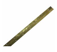Sb Hinge 32mm x 1.2m Brass-plated Piano Hinge with Screws