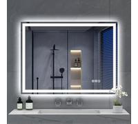 S'bagno 600x800mm Bluetooth Bathroom Mirror with LED Lights