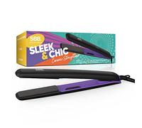 SBB Sleek & Chic Ceramic Hair Straightener - Black, Black
