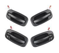 SBBLINWU Car Offside Door Handle Compatible with Cadillac for Escalade EXT 2002 2003 2004 2005 2006 Car Outside Exterior Door Handle Car Accessories 15034985 15721571
