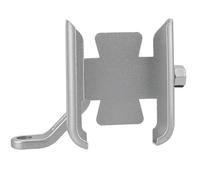 SBBLINWU Motorbike Phone Mount Compatible With F650GS 2008-2012 For F650 GS 2011 2010 For F650-GS Motorcycle Mobile Phone GPS Navigation Handlebar Bracket Support Mount(Silver,Mirror Holder)