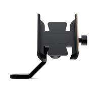 SBBLINWU Motorbike Phone Mount Compatible With Piaggio For Liberty125 MP3 500 Medley For Beverly 300 For ZIP50 X7 X9 Motorcycle Mobile Phone GPS Stand Bracket Holder(Black,Mirror Holder)