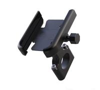 SBBLINWU Motorbike Phone Mount Compatible With Piaggio For Liberty125 MP3 500 Medley For Beverly 300 For ZIP50 X7 X9 Motorcycle Mobile Phone GPS Stand Bracket Holder(Black,Handlebar)