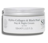 SBC | Hydra-Collagen and Black Pearl Day and Night Cream - Age Defy | Enriched with a Powerful Blend of Marine Collagen,Red Algae & Hyaluronic Acid,Imagine Your Skin Softer & More Elastic | 100mL