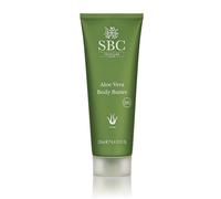 SBC Skincare Aloe Vera Body Butter 250ml, Hydrating & Cooling After-Sun Moisturiser, With Refreshing Aloe Vera, Shea Butter & Vitamin E for Dry or Irritated Skin, Vegan & Fast-Absorbing Lotion
