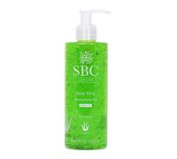 SBC Skincare Aloe Vera Gel Moisturiser For Face & Body - Lightweight & Soothing Daily Moisturiser with Organic Aloe Vera for Hydrated Skin - All Skin Types, Sunburn & Post-Hair Removal, 300 mL