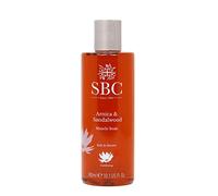 SBC Skincare Arnica & Sandalwood Muscle Soak 300ml - Bath Soak and Shower Gel for Easing Tired Busy Mind