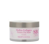 SBC Skincare Hydra-Collagen Creamy Clay Mask 100ml, Collagen Face Mask, Detoxifies Your Skin, Refines Pores and Improves Radiance