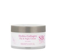SBC Skincare Hydra-Collagen Day & Night Cream - Hydrating Face Moisturiser & Anti Ageing Face Cream with Marine Collagen, Squalane & Shea Butter to Smooth & Soften Dry, Mature & Sensitive Skin, 100ml